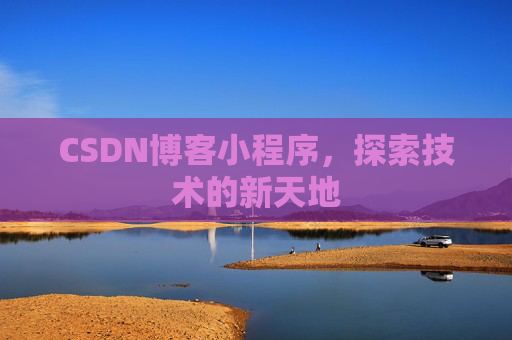 CSDN博客小程序，探索技术的新天地